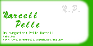 marcell pelle business card